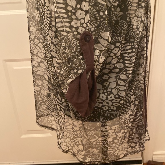 Tango Mango Sheer Blouse - Picture 4 of 6